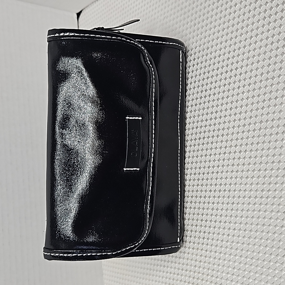 CLAVA WELLIE COSMETIC POUCH NWT IN BLACK